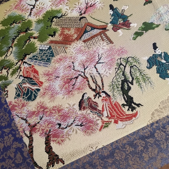 Kyonishiki folding screen. Gorgeous. Original box. Never used. Japan. - Picture 7 of 8